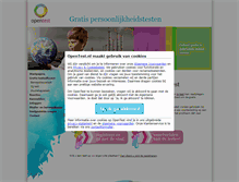 Tablet Screenshot of opentest.nl